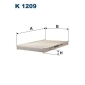 K1209 Фильтр салона K1209