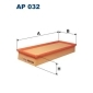 AP032 Фильтр воздушный FILTRON AP032