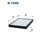 K1249 Фильтр салона K 1249