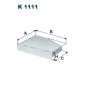 K1111 Фильтр салона K1111