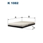 K1082 Фильтр салонный