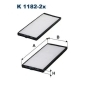 K11822X Фильтр салона K1182-2x