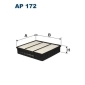 AP172 FILTRON Фильтр воздушный MITSUBISHI