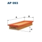 AP093 FILTRON Фильтр воздушный AP093