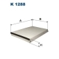 K1288 FILTRON Фильтр салонный