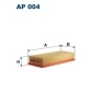 AP004 FILTRON Фильтр воздушный AP004