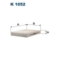 K1052 FILTRON Фильтр салонный