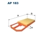 AP183 FILTRON Фильтр воздушный AP183