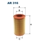 AR316 FILTRON Фильтр воздушный AR316