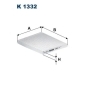K1332 FILTRON Фильтр салонный K1332
