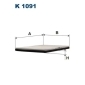 K1091 FILTRON Фильтр салонный DAF