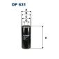 OP631 FILTRON Фильтр масляный OP631