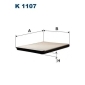 K1107 FILTRON Фильтр салона K 1107