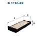 K11802x FILTRON Фильтр салона K1180-2x
