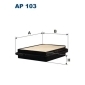 AP103 FILTRON ФИЛЬТР ВОЗДУШНЫЙ AP103