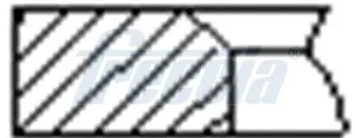FRECCIA fr10506500 Комплект поршневых колец на 1