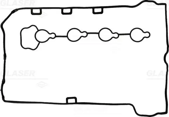 GLASER V9033700 Комплект прокладок, крышка
