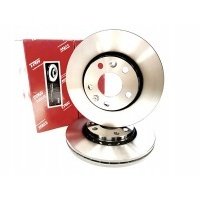 trw тормозные диски передние renault clio 4 bh_