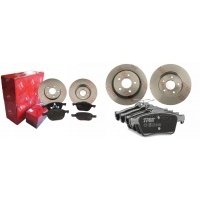 Тормозные колодки trw спереди и сзади форд focus mk3 3