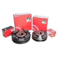brembo тормозные колодки п + т a3 гольф 5 2.0 tdi 288мм