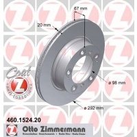 тормозные диски ham задняя zimmermann порше boxster 2.7