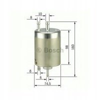 топливный фильтр bosch , мерседес , chrysler , пух