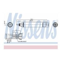 осушитель nissens мини , land rover
