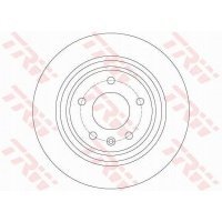 диски торм задн trw opel astra j 1.6