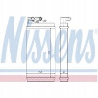 теплообменник nissens audi: a6 , 100 , v8 , 200