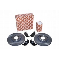 febi тормозные диски колодки передняя bmw 7 e65 e66 730 735