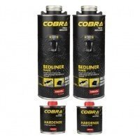Novol cobra грузовик bedliner чёрный 2 штуки