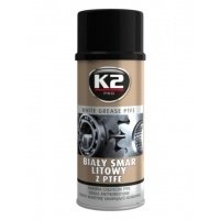 k2 белый литиевая смазка с тефлоном ptfe spray защита