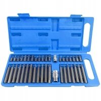 Набор ключей бит torx imbus сплайн hex 40шт