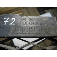 Кронштейн заднего бампера Volkswagen Passat 2011 3AF807863