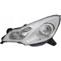 фара левая tyc h7 h1 для citroen c3 2009 - 2013