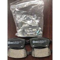 тормозные колодки brembo fluence , megane , scenic
