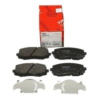 колодки тормозные trw hyundai i20 pb , pbt вперед