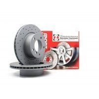 zimmermann спорт тормозные диски volvo xc60 08 - 328mm