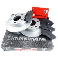 zimmermann тормозные колодки задние volvo s60 s80 v70
