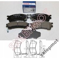bosch колодки mazda 323 626 mx - 6 вперед