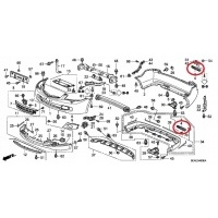 Свет отблеск l.tył accord 4d viii 33555 - sea - 013