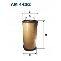 фильтр воздушный am442 / 2 filtron