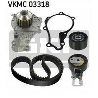 комплект ремень грм + водяной насос skf vkmc 03318
