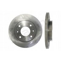 Диски торм передние starline peugeot 206 1.4