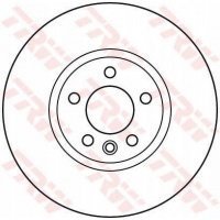 диски торм передние trw volkswagen passat alltrack 2.0 tdi