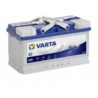 аккумулятор varta efb 80ah 800a п + n80 старт стоп