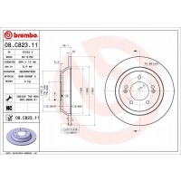 brembo диск колодок . kia carens 13 - задняя