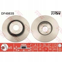 диск передняя infiniti ex , г , g35 , м , m45 , q70 , qx7