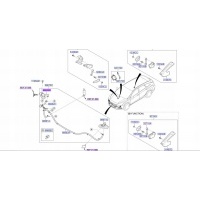 Сопло омывателей ref hyundai i40 986723z500