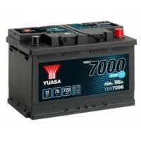 yuasa start - stop efb 12v 75ah 720a - тшебиня